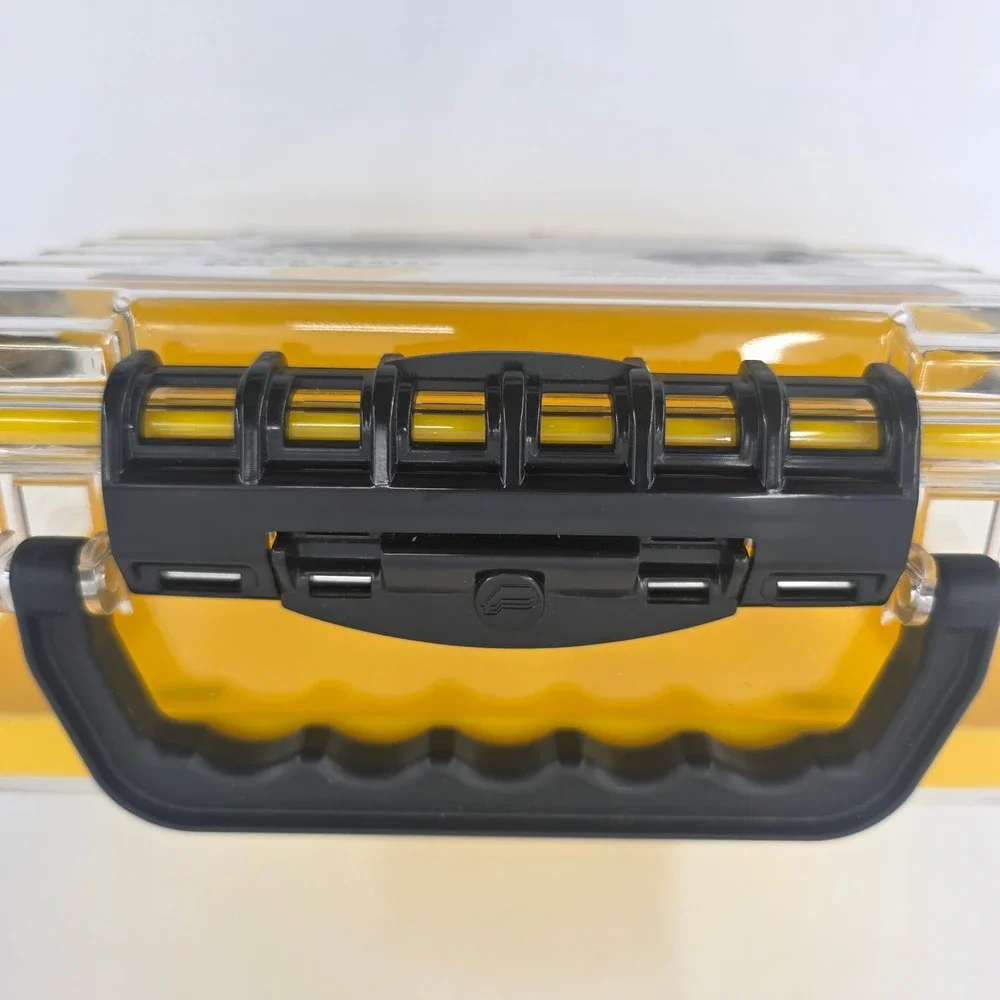 Plano Guide Series 1460 Waterproof Case Clear Yellow Polycarbonate Storage Box